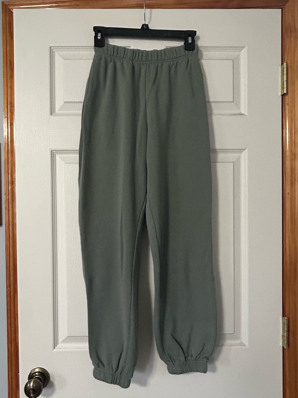 H&M Divided Sage Green Fleece-Lined Sweatshirt